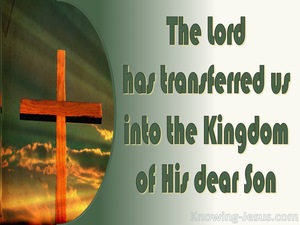 Colossians 1:13